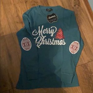 Merry Christmas long sleeve shirt Size S
